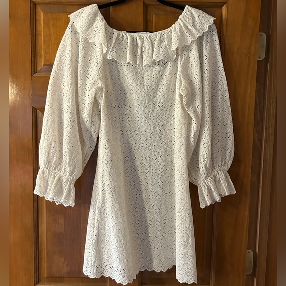 DOWN Eyelet Franique Dress S - Picture 4 of 7